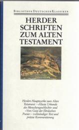 Schriften zum Alten Testament (Werke Be.5)