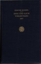 Ding und Raum: Vorlesungen 1907