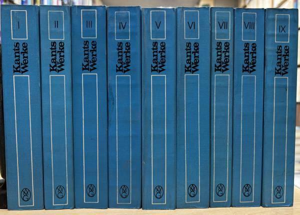 Kants Werke : Akademie Textausgabe in 9Bdn.(KANT) / 古本、中古本 