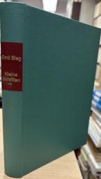 Emil Sieg Kleine Schriften