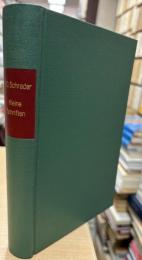 Friedrich Otto Schrader Kleine Schriften : mit Ergänzungen aus seinem Nachlass
