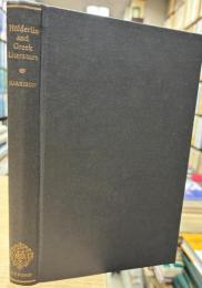 Hölderlin and Greek Literature