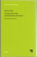 Versuch ueber den menschlichen Verstand Bd.1: Buch 1 und 2, Bd.2: Buch 3 und 4