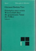 Prinzipien einer neuen Wissenschaft über die gemeinsame Natur der Völker