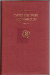 Choix d'etudes Sinologiques (1921-1970)