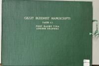 Gilgit Buddhist Manuscripts : Facsimile edition ＜Śata-Pitaka Series＞