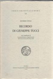Ricordo di Giuseppe Tucci