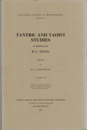 Tantric and Taoist Studies in Honour of R. A. Stein