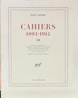 Cahiers 1894-1914 