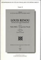 Louis Renou : Choix d'Études Indiennes 