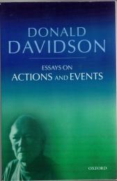 Essays on Actions and Events