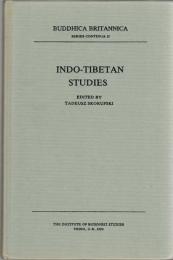 Indo-Tibetan studies : Papers in honour and appreciation of Professor David L. Snellgrove's contribution to Indo-Tibetan studies