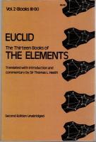 The Thirteen Books of the Elements