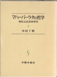 マハーバーラタの哲学 : 解脱法品原典解明　上・下