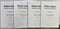 Meister Eckhart : Die Deutsche und Lateinische Werke 8Bdn.