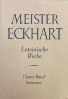 Meister Eckhart : Die Deutsche und Lateinische Werke 8Bdn.