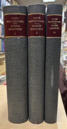 Jacob Wackernagel Kleine Schriften Bd. I - III