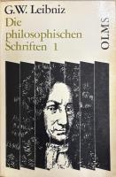 Die Philosophischen Schriften von Gottfried Wilhelm Leibniz Bd.1-7