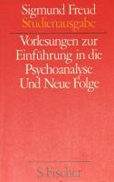 Sigmund Freud Studienausgabe Bd.I-X, Ergänzungsband