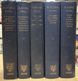 Platonis Opera in 5 vols. (Oxford Classical Texts)
