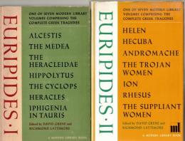 The Complete Greek Tragedies Volumes V & VI: Euripides I & II (Modern Library No. 314 & 315)
