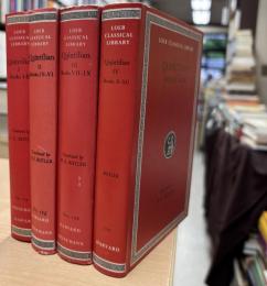 The Institutio Oratoria of Quintilian in 4 Vols.