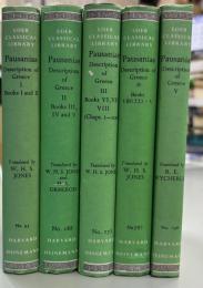Pausanias : Description of Greece I - V (Loeb Classical Library)