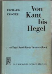 Von Kant bis Hegel