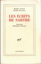 Les Écrits de Sartre: Chronologie, bibliographie commentée