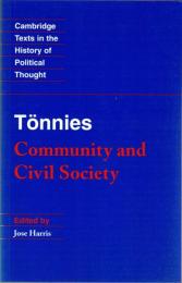 Tonnies: Community and Civil Society