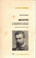 Marcel Mauss Œuvres 1-2