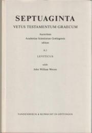 Septuaginta. Vetus Testamentum Graecum Bd.II, 2 : Leviticus
