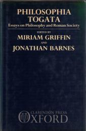 Philosophia Togata: Essays on Philosophy and Roman Society