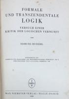 Formale und Transzendentale Logik