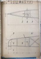 模型航空 １巻１号～３巻６号（図面共合本２冊）