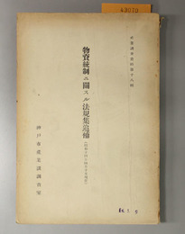 物資統制に関する法規集  産業調査資料 第１８輯