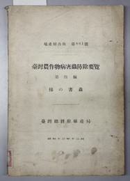 台湾農作物病害虫防除要覧 第４編 棉の害虫 