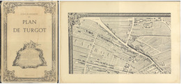 LE PLAN DE LOUIS BRETEZ DIT PLAN DE TURGOT （仏文）  [地図を合わせるとパリ市街図になるよう]