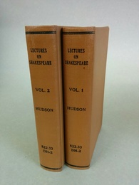 Lectures on Shakespeare.   2 vols.