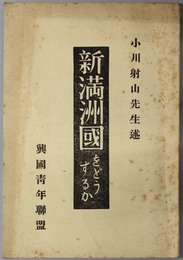 新満州国をどうするか 