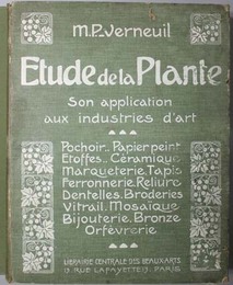 ETUDE DE LA PLANTE : son application aux industries d'art （仏文）  （植物デザイン図鑑）