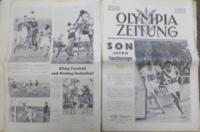 OLYMPIA ZEITUNG
［Offizielles Organ der XI.Olympischen Spiel 1936 in Berlin Hersg.im Reichssportsverlag.］
（ベルリン・オリンピックの新聞報道）