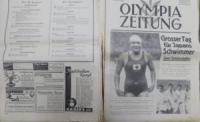 OLYMPIA ZEITUNG
［Offizielles Organ der XI.Olympischen Spiel 1936 in Berlin Hersg.im Reichssportsverlag.］
（ベルリン・オリンピックの新聞報道）