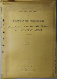 東京湾とその周辺地域の地質 （１０万分１） 千葉市付近地下地質断面図・層序断面図（特殊地質図 ２０）