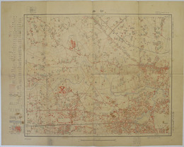 一万分一地形図東京近傍  新井：明治４２年測図大正１０年第２回修正測図