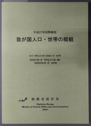 我が国人口・世帯の概観 国勢調査 平成２７年