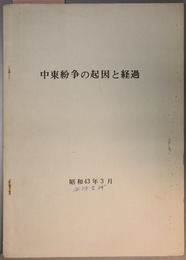 中東紛争の起因と経過