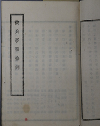 徴兵事務条例  [明治１２年１１月１７日 陸軍卿西郷従道 右告示候事 明治１２年１１月２７日 兵庫県令森岡昌純］