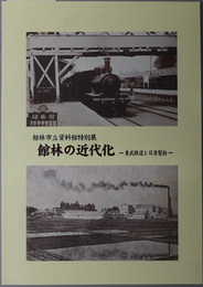 館林の近代化  東武鉄道と日清製粉：館林市立資料館特別展（会期 平成１１年１０月３０日～１２月５日）