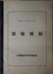 運輸成績  昭和２５年度１日平均